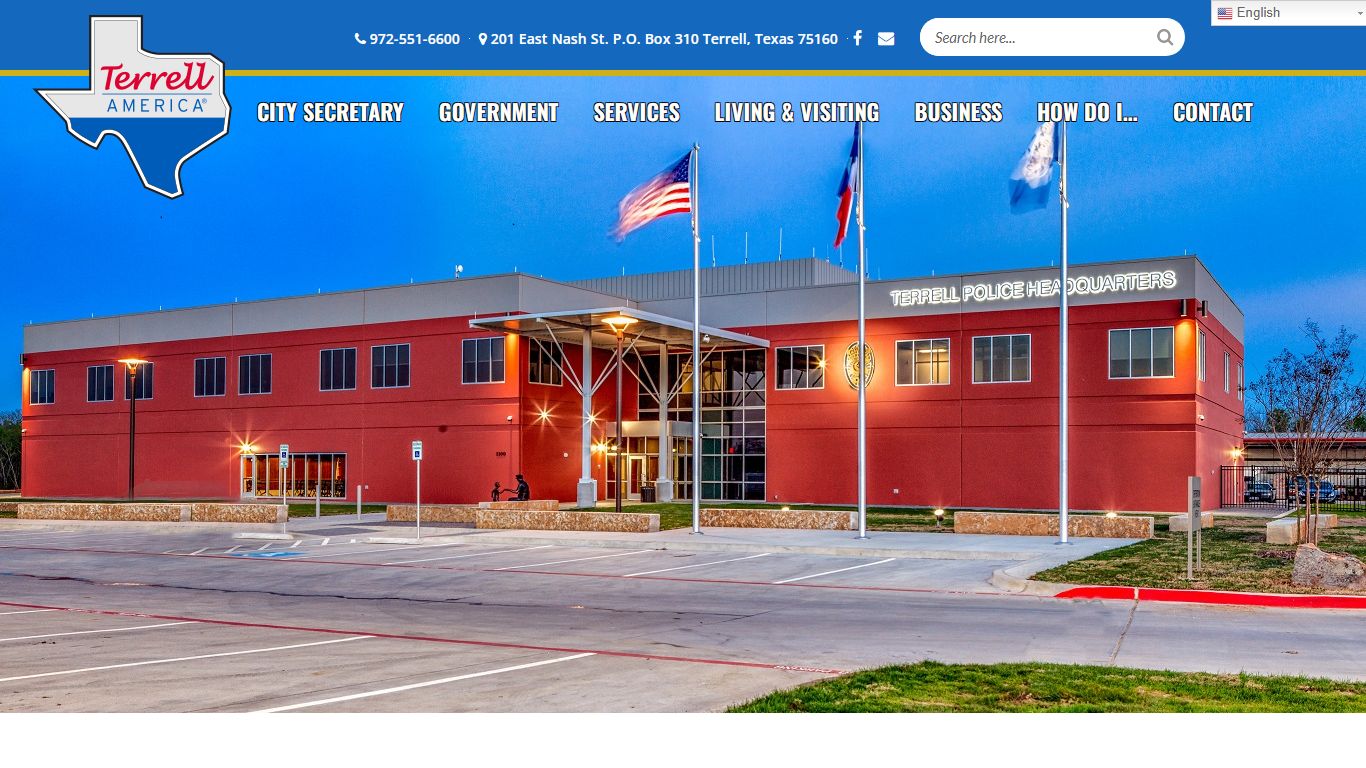 Police Department - Terrell, Texas